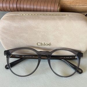 CHLOE CE2741 035 Grey Eyeglasses 50mm with CHLOE Case